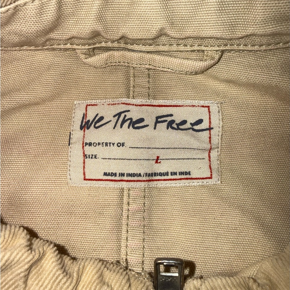 We The Free Sally Solid Canvas Jacket - image 2